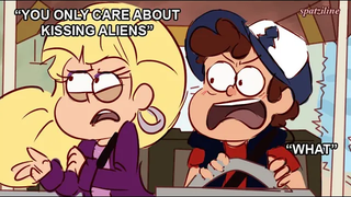 ความสัมพันธ์ของกระบวยและแปซิฟิกา Gravity Falls Comics