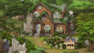【The Sims 4｜Quick Build】Country Life - Family Farm in the Mountains (NOCC)