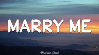 Jason Derulo - Marry Me (Lyrics) 🎵