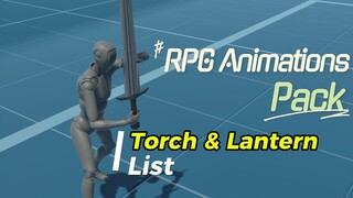 RPG_Animations_Pack - Torch & Lantern