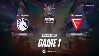 Liquid Echo vs Falcon Esports GAME 1 MSC 2024 | FCON VS TLPH ESPORTSTV