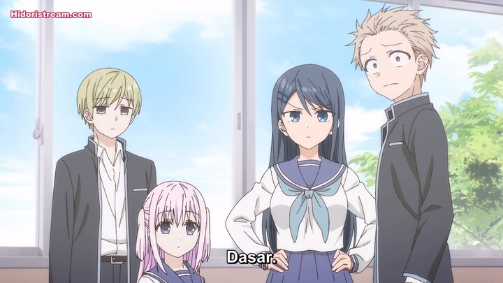 Kao ni Denai Kashiwada-san to Kao ni Deru Oota-kun eps 4 (sub indo)