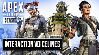 *NEW* Lifeline Octane and Mad Maggie Interaction Voicelines - Apex Legends Season 13