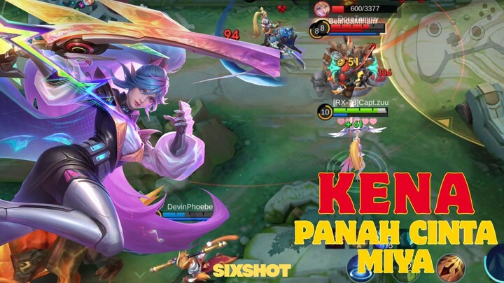 DIKASIH PANAH CINTA SAMA BEBEB MIYA ❤️❤️ - MLBB