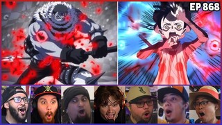 Katakuri Stabs Himself Reaction Mashup | Conqueror's Haki Clash | One Piece Ep 868