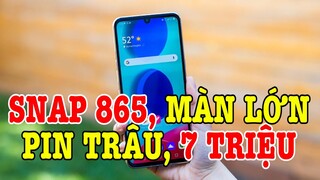 Tư vấn điện thoại Snap 865 màn hình lớn, PIN TRÂU GIÁ 7 TRIỆU