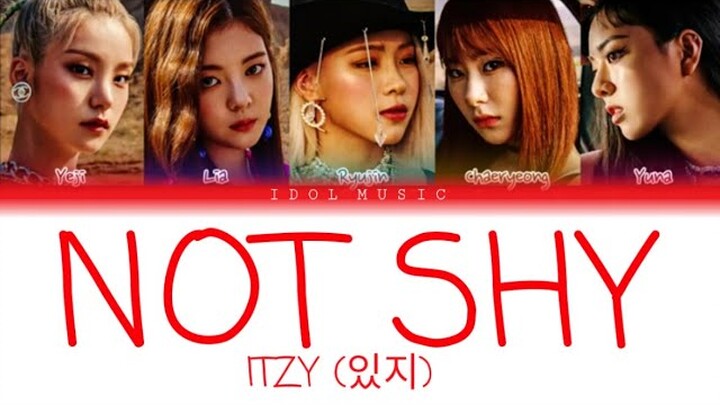 ITZY (있지) "Not Shy" Lyrics (Color Coded Lyrics)