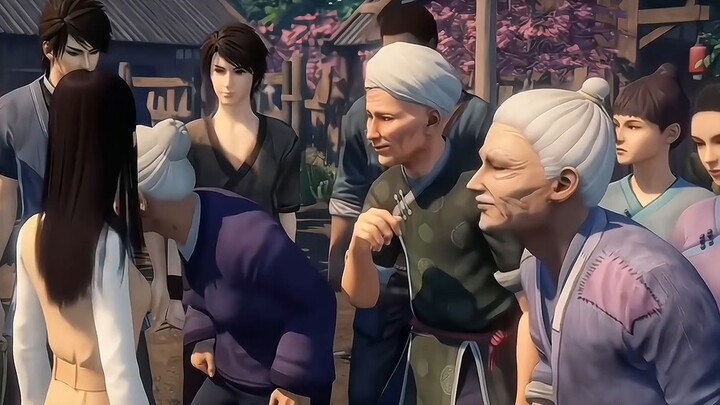 The main character of the painting Jianghu
