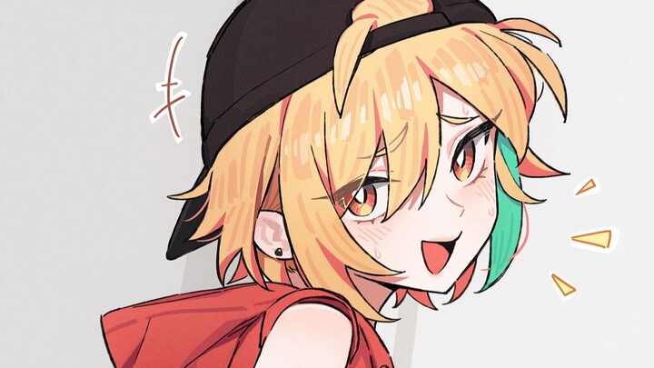 Tomboy bro is showing you her new socks: