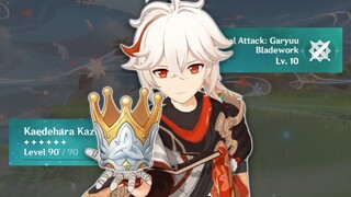 I crowned Kazuha and made him my DPS (Genshin Impact)