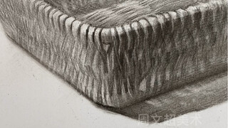 [Still Life Sketch] How to Draw a Bamboo Basket