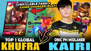 UNKILLABLE KHUFRA PLAY VS. DEADLY HARLEY by ONIC KAIRI in RANK ~ Mobile Legends