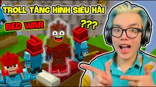 PHONG CẬN TROLL TÀNG HÌNH PHÁ GIƯỜNG BEDWARS CỰC HÀI TRONG BLOCKMAN GO