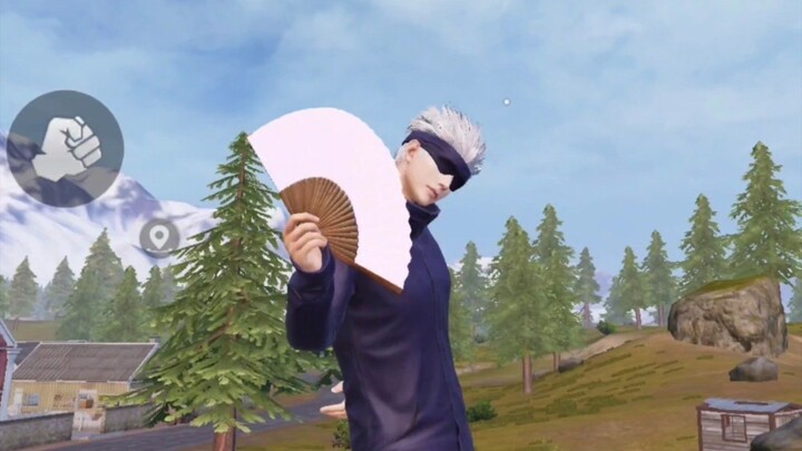 The rise and fall of Satoru Gojo in PUBGxNaruto