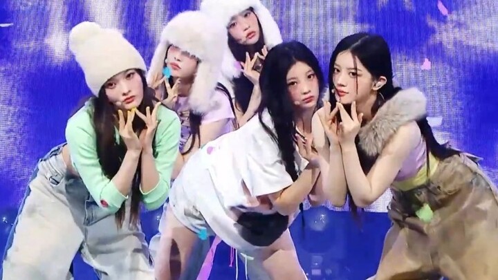 ILLIT's latest comeback track, "NOT CUTE ANYMORE," performance stage