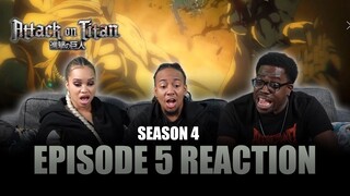 Declaration of War | Attack on Titan S4 Ep 5 Reaction