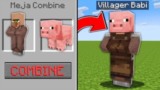 GW BISA MENGGABUNGKAN SEMUA YANG ADA DI MINECRAFT!