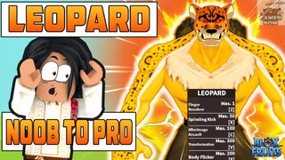 Bloxfruits Noob to Pro Using LEOPARD FRUIT (1-700)