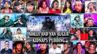 Kuzan VS Cracker Reaction Mashup | Aokiji and Van Augur Kidnapped Pudding | Blackbeard | One Piece