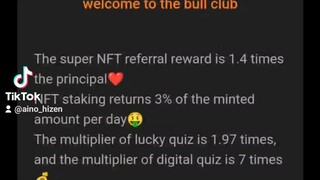 NEW NFT 😍😍😍https://bullnftproject.com/?address=0x7fe39b057ee804d23d55c31c271a6