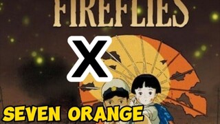 GHIBLI GRAVE OF THE FIREFLIES X SEVEN ORANGE