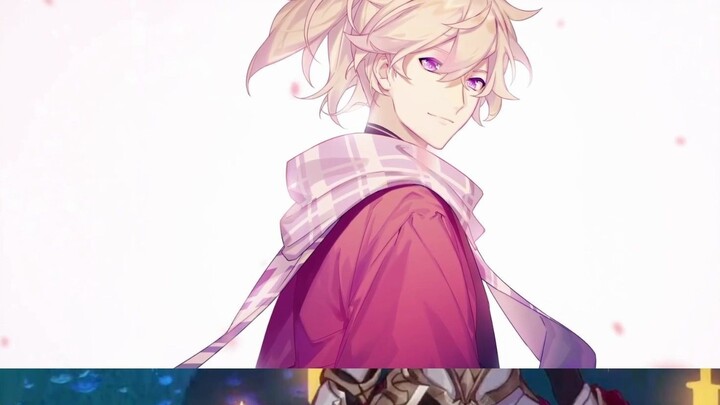 [Genshin Impact / Cooked Meat] Japanese streamer was so moved by the birthday party that her voice t