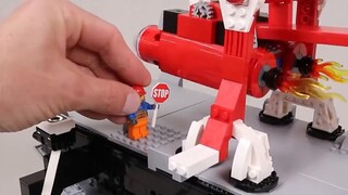 [Brick+] JK master's new work Flip Walker, a flying machine that can walk!