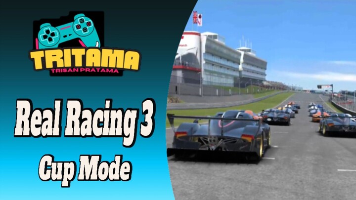Iseng-iseng main Real Racing 3 lagi Cup Mode dengan mobil Sport