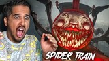 THE HORROR SPIDER TRAIN GAME 😨 Choo Choo Charles Full Gameplay !! Desi Gamers