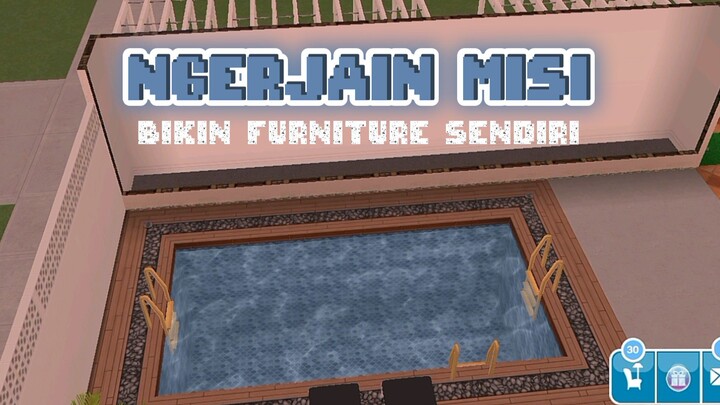 [THE SIMS] MISI BIKIN FURNITURE SENDIRI - GAMEPLAY