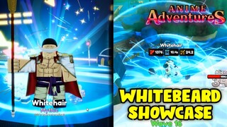 (LVL 1) WHITEBEARD SHOWCASE IN ANIME ADVENTURES!