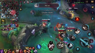 [Liên Minh Tốc Chiến] One Champ Leesin và đá 4người không có tầm nhìn - HữuTânga