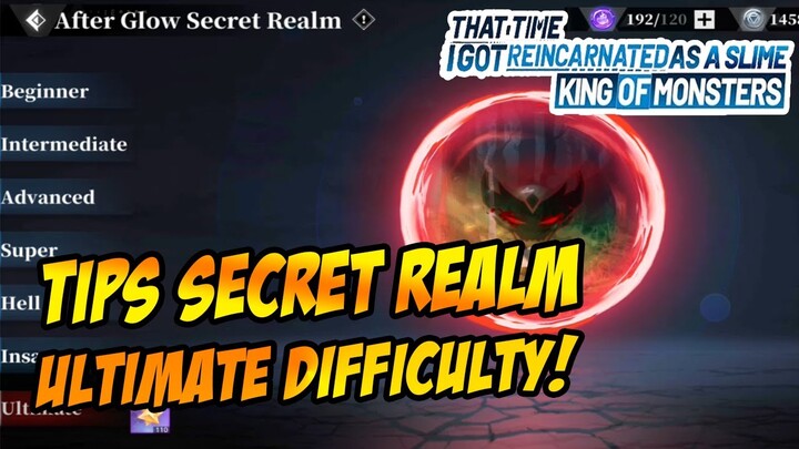 TIPS MENGALAHKAN ORC LORD DI ULTIMATE DIFFICULTY SECRET REALM - TENSURA KING OF MONSTER INDONESIA