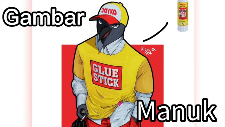Gambar Manuk  hitam  jir wkwkwkw