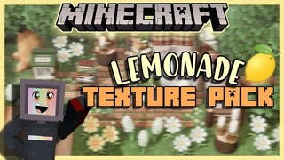 ✓ Lemonade Texture pack for MCPE | The girl miner ⛏️