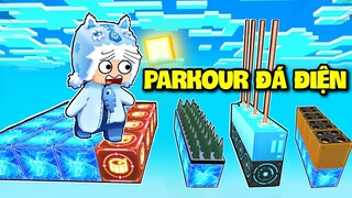 MINI GAME: HOẢNG HỐT VỚI MAP PARKOUR SIÊU LAG FULL ĐÁ ĐIỆN KHIẾN MEOWPEO BẤT LỰC TRONG MINI WORLD