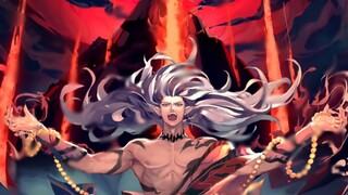 Burning mashup of Onmyoji Shuten-dōji