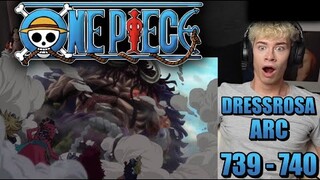 Is he even human?! The Strongest Creature - Kaido of the Beasts | One Piece - 739 - 740 | Reaction