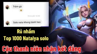 Khi có người gạ Trâm anh solo Natalya và cái kết | Top 1 natalya VN