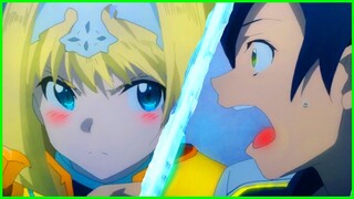 Alice Warms Up Kirito's Buns? Eugeo Vs Bercouli | Sword Art Online Alicization Episode 18