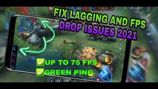 ⚙FIX MOBILE LEGENDS LAG AND FPS DROP 2021⚙