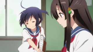 "Rikka: You're the only one who's talking all the time, right?"