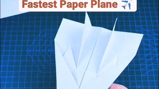 fastest paper plane to easy make