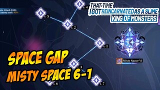 TIPS MENYELESAIKAN SPACE GAP MISTY SPACE 6-1 GUIDE - TENSURA : KING OF MONSTER INDONESIA