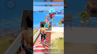 Gini jadinya kalo main map parkour beda tim sama yanti #freefire #viral