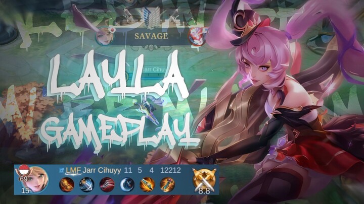 MLBB Gameplay Layla Savage