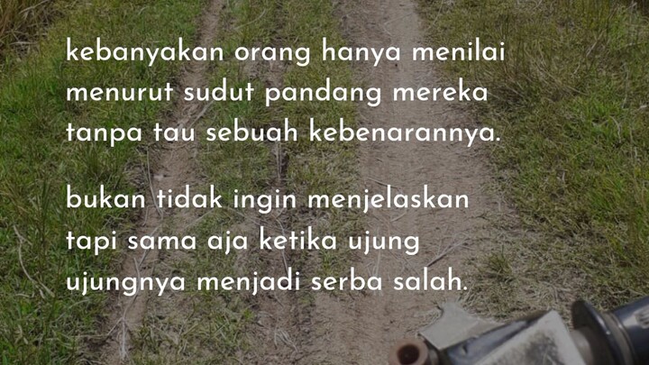 positif thingking😐