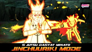 5 JUTSU DASYAT MINATO JINCHUURIKI MODE