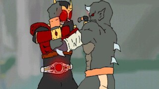 [Vẽ tay] Hoạt hình chuyển đổi Kamen Rider Kuuga