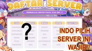 PILIH SERVER MANA PLAYER INDO_ - Ragnarok X Next Generation Indonesia